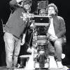 En el set de "El grosor del polvo". Cortesía Jonathan Hernández.