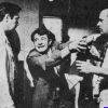 Luis Aguilar, Ismael Rodríguez y Pedro Infante en el set de ATM / A TODA MÁQUINA, tomada de facebook.com/Ismael-Rodriguez-Ruelas