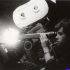 Víctor Avelar en el set, tomada del Insituto Universitario de Zacatecas