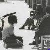 Detrás de cámaras de CAFÉ TACUBA, archivo Cineteca Nacional