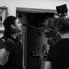 Kevin de la Isla en el set, cortesía director