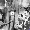 Ismael Rodríguez, Pedro Infante y Jorge Negrete en el set de DOS TIPOS DE CUIDADO, tomada de facebook.com/Ismael-Rodriguez-Ruelas