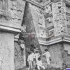 Puerta en el Palacio del Gobernador, Ruinas de Uxmal, tomada por Francisco Gómez Rul, publicada en "Yucatán Ilustrado". Archivos de la familia Barbachano Gómez Rul, proporcionados por don Fernando Eugenio Barbachano Herrero ©Mayaland