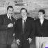 Emilio Fernández, Pedro Infante e Ismael Rodríguez, tomada de facebook.com/Ismael-Rodriguez-Ruelas