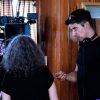 En el set de "No nos moverán" . Cortesía director.