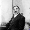 Manuel Gamio, tomada de mediateca.inah.gob.mx, Colección Archivo Casasola