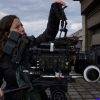 Marta Hernaiz en el set, cortesía directora