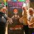 Guillermo del Toro, con los directores del filme HOME IS SOMEWHERE ELSE, Carlos Hagerman y Jorge Villalobos, archivo Milenio