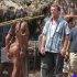 Mel Gibson y Andrés Ibáñez en el set de Apocalypto, tomada de facebook