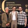 Justino Compeán, Emiliano Zurita y José Manuel Cravioto, en el FICG (2025).