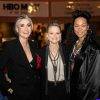 La directora Issa López y las actrices, Jodie Foster y Kali Reis, en la Cineteca Nacional para presentar la cuarta temporada de la serie "True detective", archivo HBO max