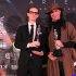 Andrés Kaiser y Helmut Dosantos en los premios Ariel, archivo DDCM