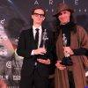 Andrés Kaiser y Helmut Dosantos en los premios Ariel, archivo DDCM