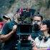 Kenya Márquez en el set, cortesía directora
