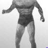 Fernando Osés como luchador, colección Familia Osés
