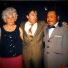 Emy de Lanuza, Roberto Gómez Bolaños "Chespirito" y Rafael Lanuza, cortesía Luigi Lanuza