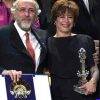 Premio Concha de Oro por LA PERDICIÓN DE LOS HOMBRES, archivo Arturo Ripstein y Paz Alicia Garciadiego