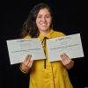 Fernanda Valadez en el 68 Festival de Cine de San Sebastián, donde obtiene el Premio Horizontes Latinos y el Premio de la Cooperación Española, archivo DDCM
