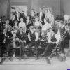 Ernesto Vollrath al centro con boina, archivo Estela Vollrath Lezama de Martín y Familia Martín Vollrath